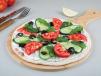 Labneh With Veg  Manaeesh