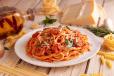 Pink Spaghetti Gamberoni Pasta
