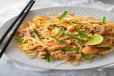 Chicken With Prawns Noodles
