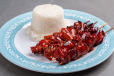 BBQ (4 Pcs) With Rice and Drinks