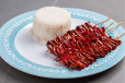 Isaw (4 Pcs) With Rice and Drinks