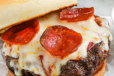 Burger Pizza Beef