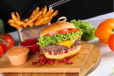 Pomegranate Burger