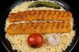 Meat Kabab With Rice