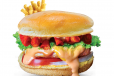 Classic Cheetos Burger with chips
