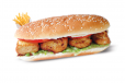 Chicken Lemon Supreme Combo Sandwich
