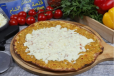 Cheese With Chicken Manakish
