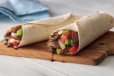 beef fajita wrap 