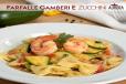 Delizia Aurora di Gamberi e Zucchine