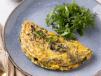 Herb Omelette With Cottage Cheese Pesto