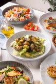 Roast Baby Potato Salad With Herbs And Crispy Salmon Skins