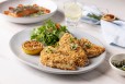Breaded Sea Bass With Lemon & Parsley