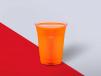 Glowing In Orange Juice