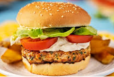 Chicken Tikka Burger