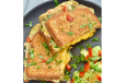 Omelette Diet Slice Sandwich