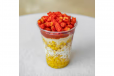 Sweet Corn With Cheetos And Sauce