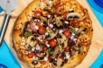 Mushroom Mozzarella Veg Pizza
