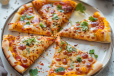 Schezwan Mozzarella Veg Pizza
