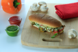 Veg Mozzarella Roll