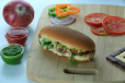 Schezwan Veg Cheese Roll