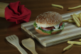 Veg Mix Cheese Burger