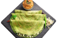 Rava Bhaji Cheese Dosa