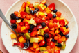 Mix Fruit With Honey