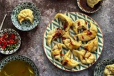 Schezwan Prawns Momo