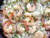 Shrimp White Rice And Herbs