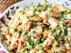 Rice Seafood With Nuts