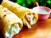Chicken Malai Boti Roll