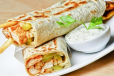 Chicken Shawarma Sandwich Medium Spicy
