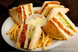 Brown Bread Club Sandwich