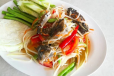 Som Tam Thai Thai Papaya Salad With Salted Crab