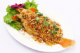 Pla Thod Kra Tiem Prik Thai Deep Fried Whole Fish