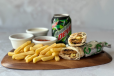 Meat Koobideh Sandwich combo