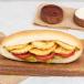 Slices potato sandwich Samon