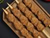 Kibbeh On Skewers Ready To Grill