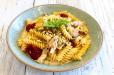 Fusilli Alfredo (White Sauce)