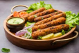 Mutton Seekh Kebab