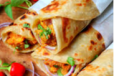 Mutton Bhuna Tawa Roll