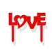 Love Red Topper