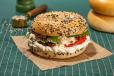 Feta Basil Bagel