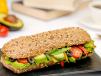 Avocado, Pesto & Tri-Peppers Super Grain Sandwich