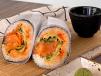 Double Salmon Burrito