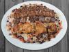 Afghani Polaw Rice With Mix Bbq Meal Good For 2 Person