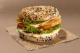 Turkey and Cheese Bagel