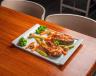 Salmon with Sautéed Vegetables