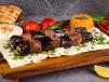 Eggplant Kebab Plate