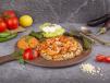 Mashed Eggplant with Chicken Plate